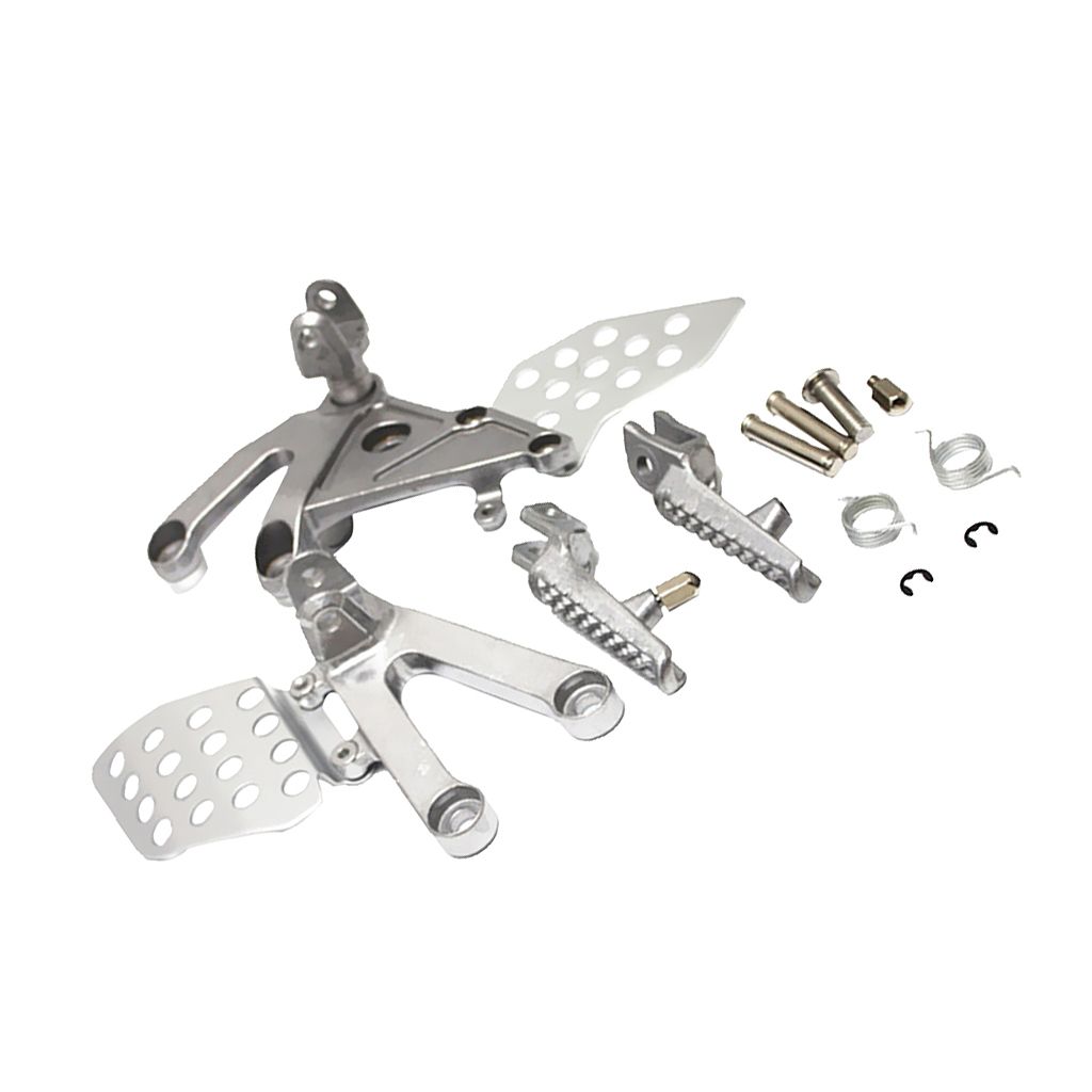 1 Pair Front Foot Pegs Foot Rest Pedal Kit For Honda CBR600RR 2003