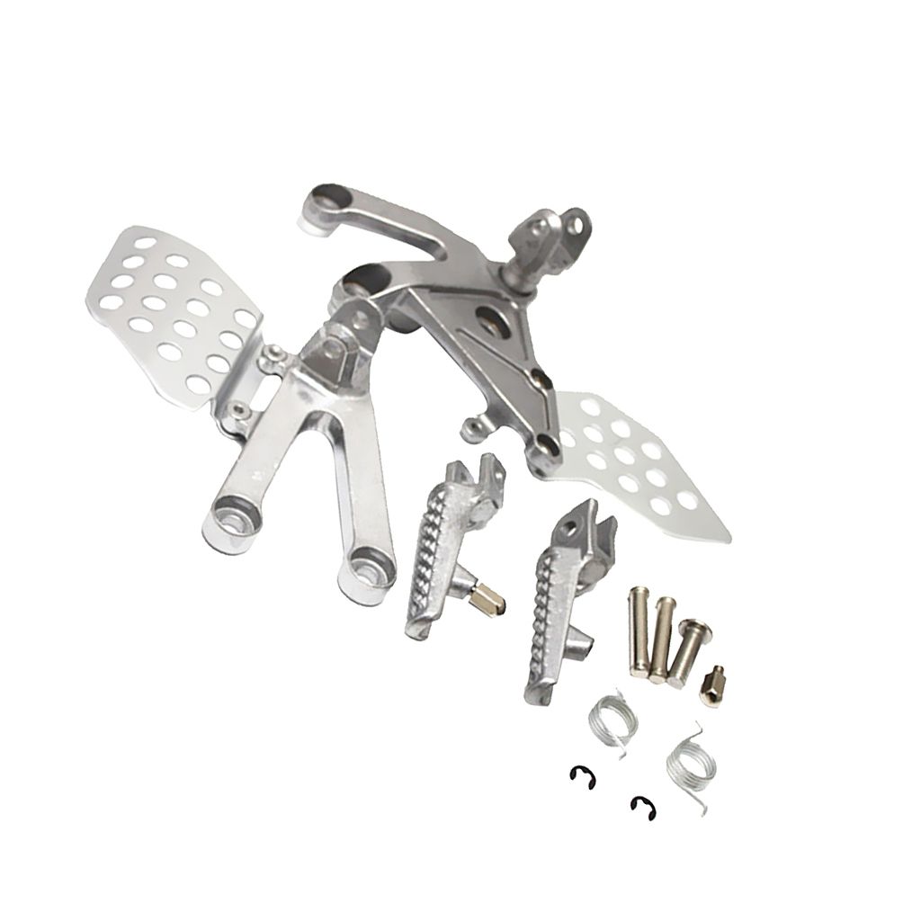 1 Pair Front Foot Pegs Foot Rest Pedal Kit For Honda CBR600RR 2003