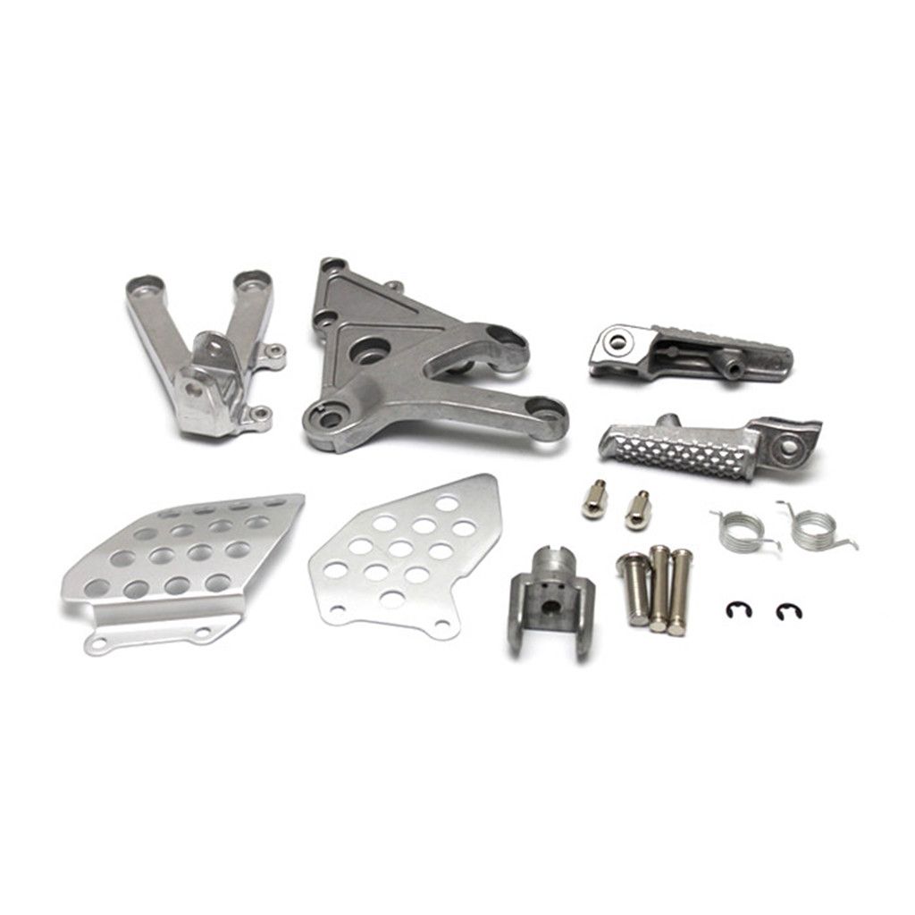 1 Pair Front Foot Pegs Foot Rest Pedal Kit For Honda CBR600RR 2003