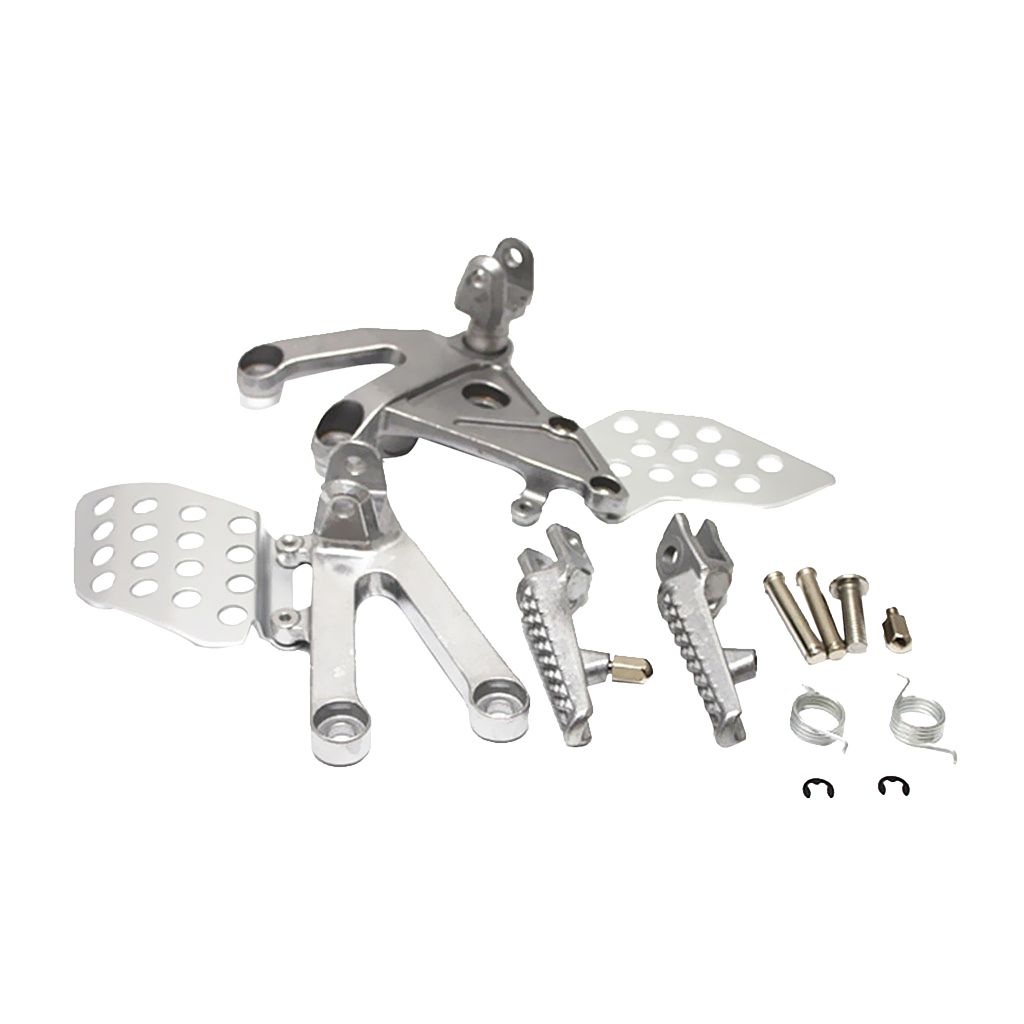 1 Pair Front Foot Pegs Foot Rest Pedal Kit For Honda CBR600RR 2003