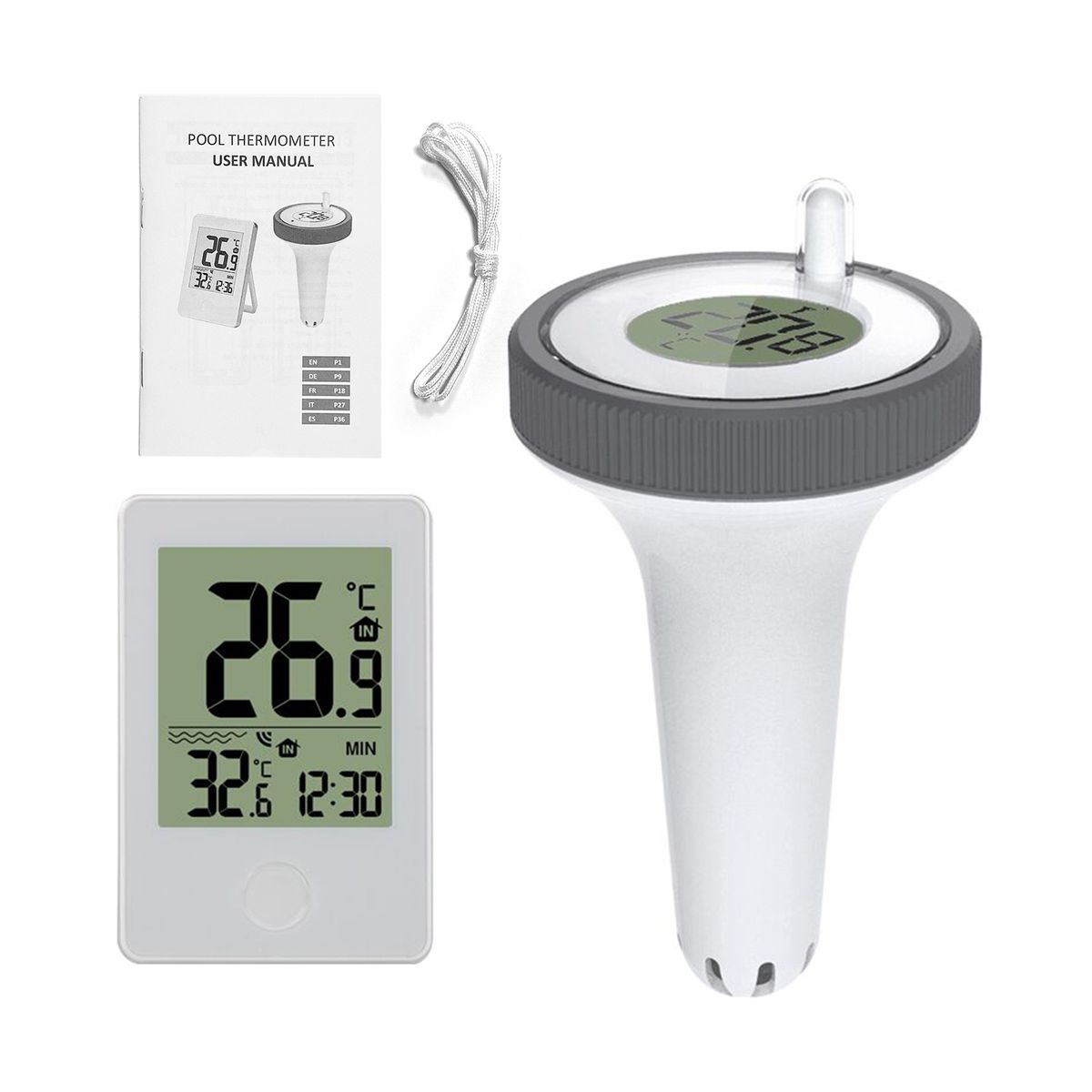 Digital Swimming Pool Thermometer Floating ，Digital