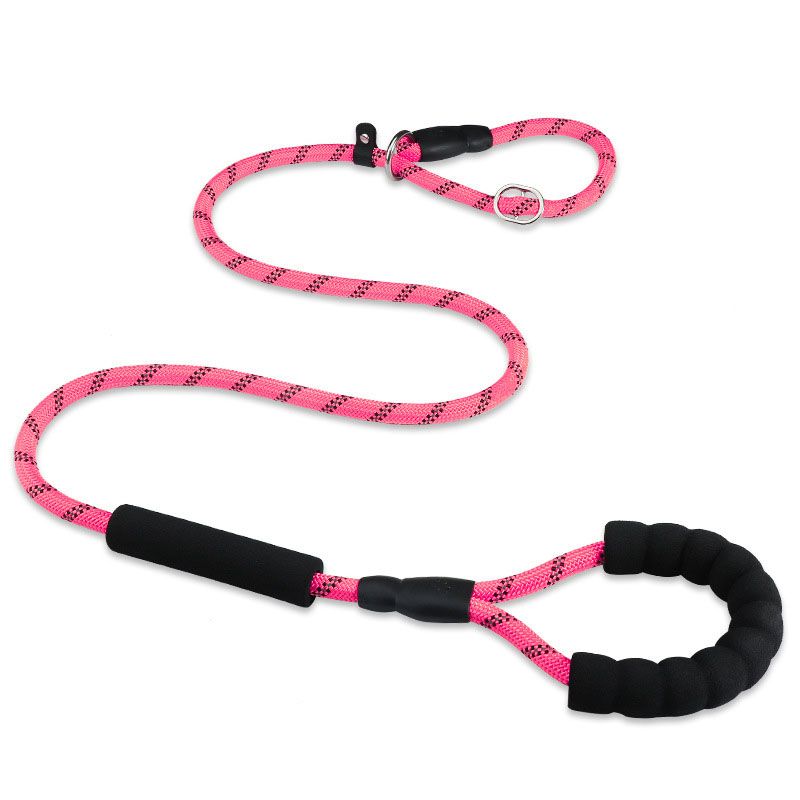 Reflective P Chain Large Dog Leash Slip Collar Pet Walking