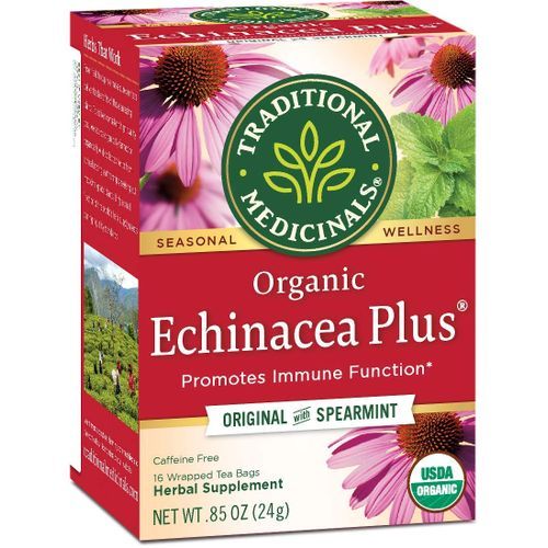 Organic Echinacea Plus Seasonal  Tea,16Ct X 6