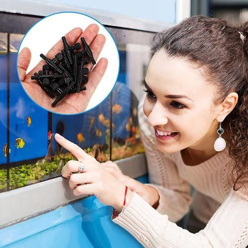 30 Pieces 2-Port Fish Tank Valve Plastic Air Pump