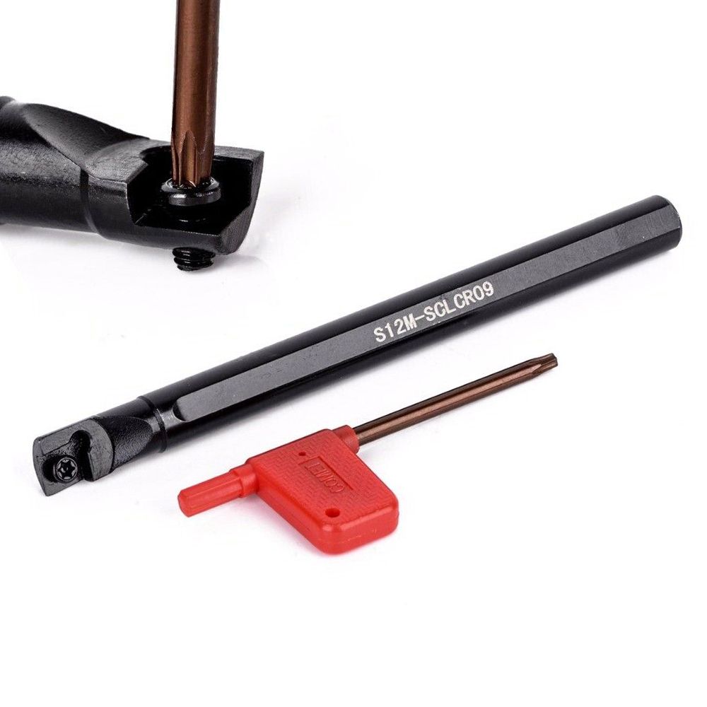4PCS Lathe Turning Tool Holder + CCMT09T304 Carbide Inserts