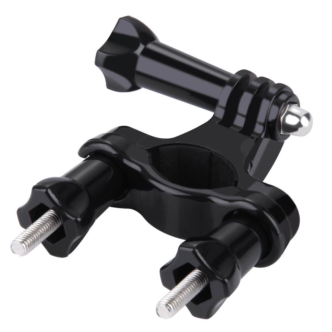 PULUZ Universal Bike Handlebar Mount With Screw For DJI Osmo Action, GoPro HERO7 /6 /5 /5 Session /4 Session /4 /3+ /3 /2 /1, Xiaoyi & Cameras(Black)
