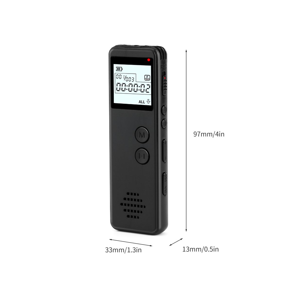 Digital Voice Recorder Voice Activated Recorder Noise