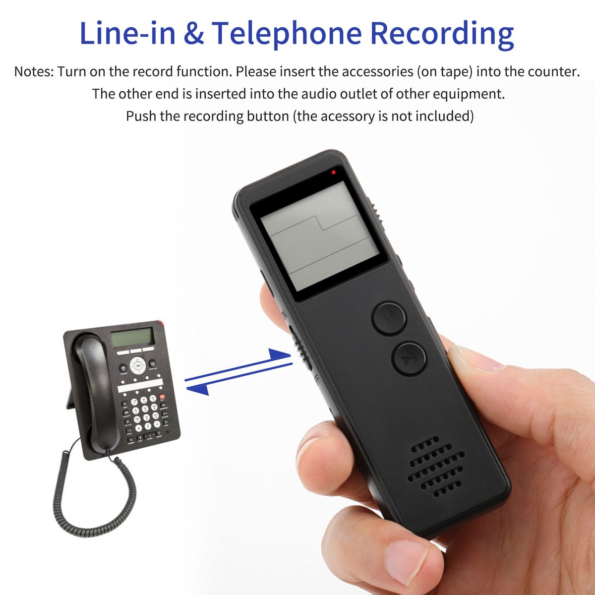Digital Voice Recorder Voice Activated Recorder Noise