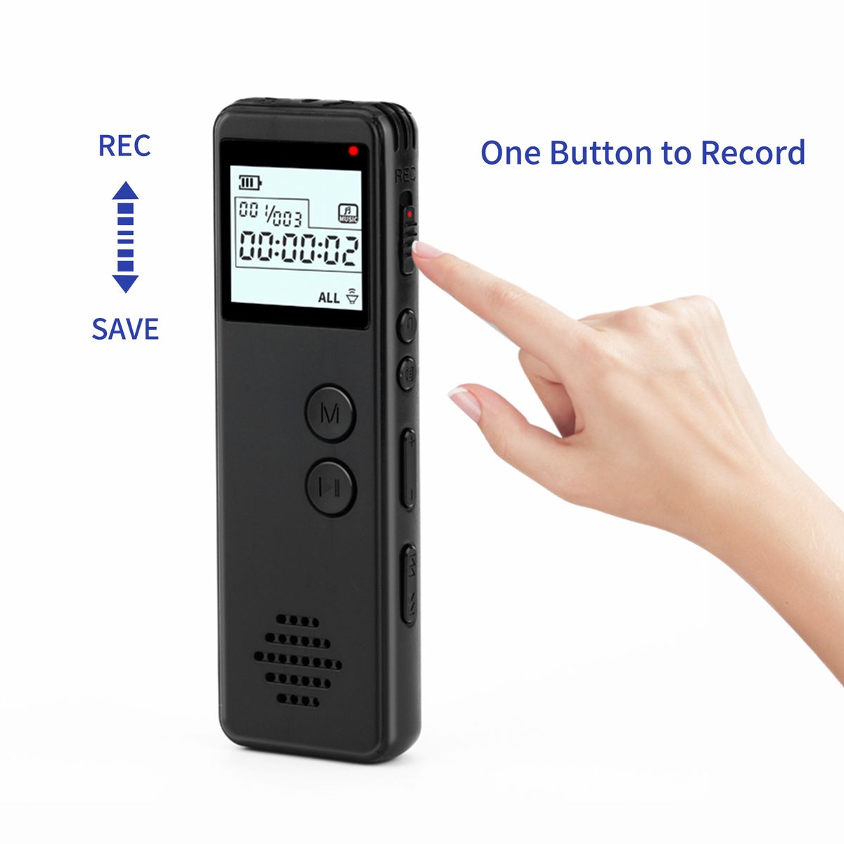 Digital Voice Recorder Voice Activated Recorder Noise