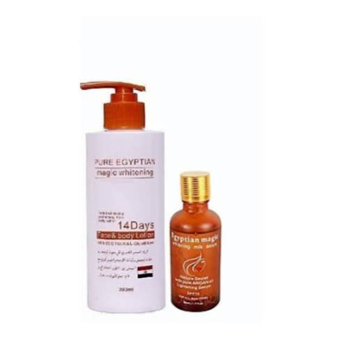Egg Yolk Glutathione Lotion + Pure Egyptian Serum