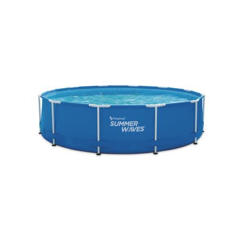 12ft Summer Wave Inflatable Swimming Pool With Pump, Filter & Cover