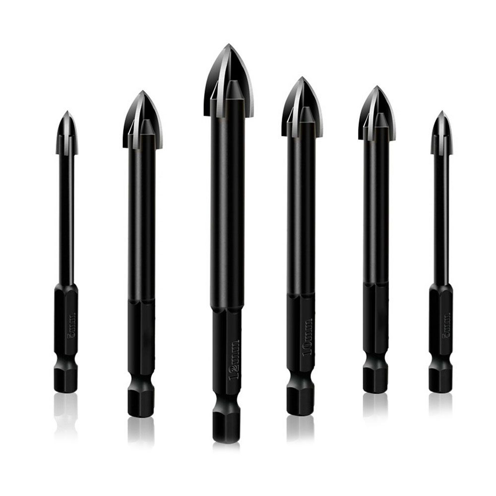 6 PCS Universal Drill Bit Set Carbide Drill Bit