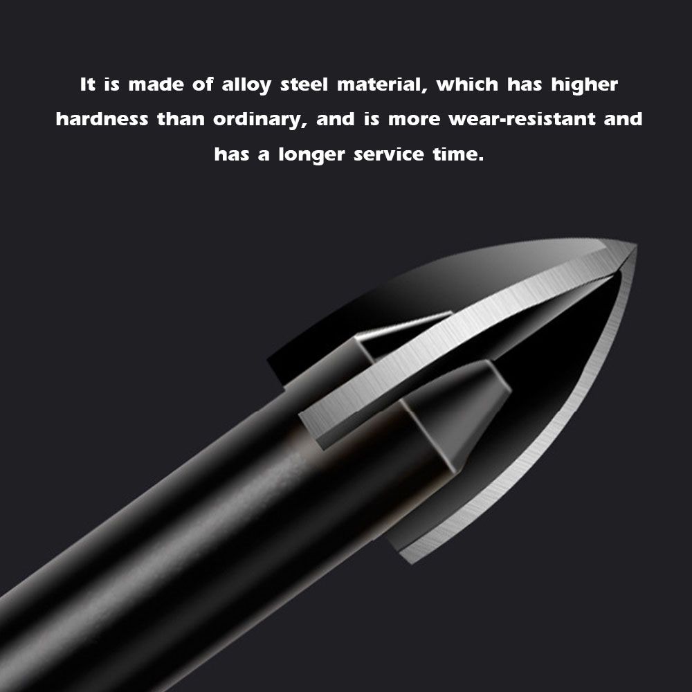 6 PCS Universal Drill Bit Set Carbide Drill Bit