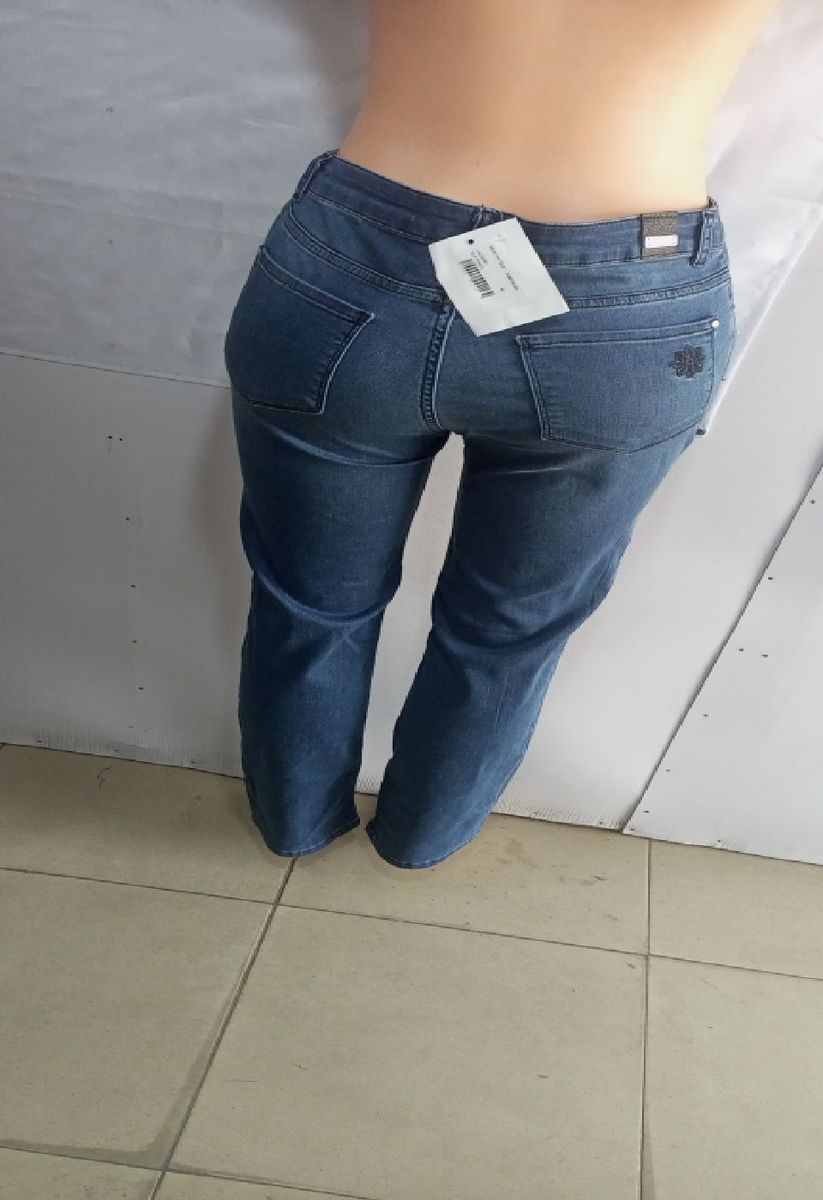 Miss Forty Casual Straight Ladies Jeans Trouser -Blue
