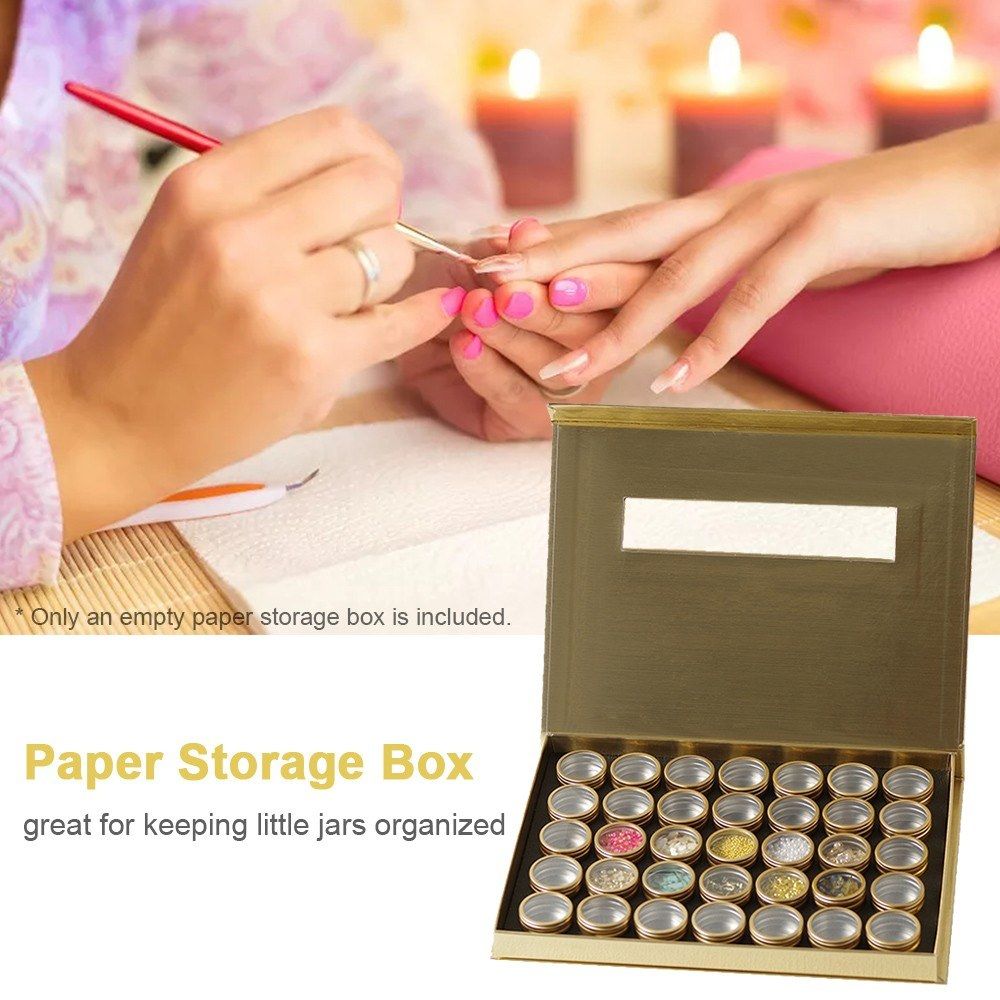 Paper Storage Organizer Case Box Containers For Holding Jars