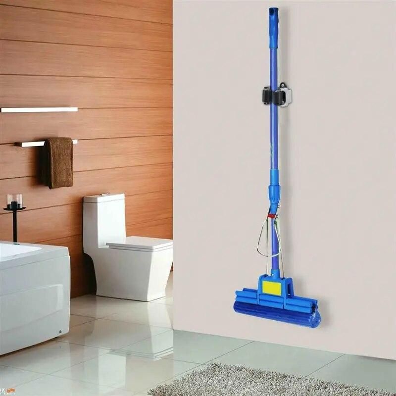 10pcs Broom Hanger Mop and Broom Holder Broom Organizer Grip Clips Wall Mounted Garden Storage Rack with Screws