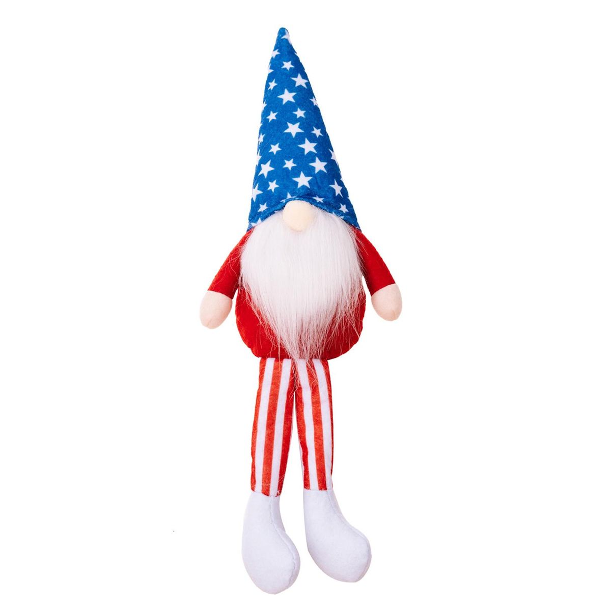 Gnome Doll 4th of July Patriotic Faceless Gnome Doll Blue