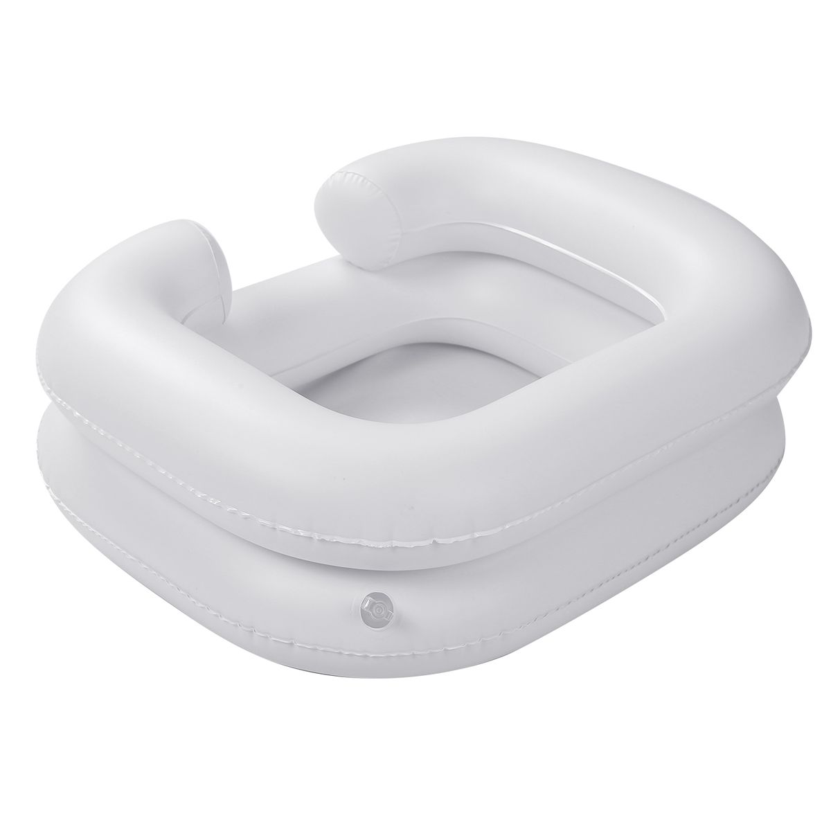 Portable Inflatable Shampoo Bowl Foldable In Bed Hair