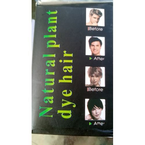 High Quality 5 Minutes Black & Shiny Hair Herbal Dye Shampoo