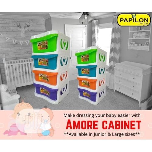 Baby/children Plastic Chest Dresser Storage Wardrobe LARGE