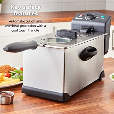 Sd6040n 3l Stainless Steel Deep Fat Fryer
