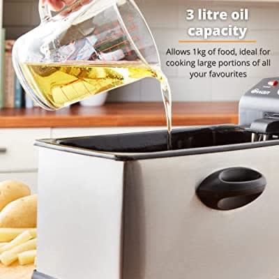 Sd6040n 3l Stainless Steel Deep Fat Fryer