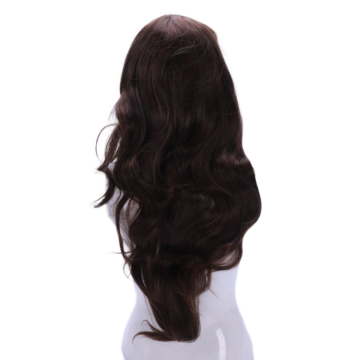 Womens Gis Fashion Wavy Cuy Long Hair Human Full Wigs Light