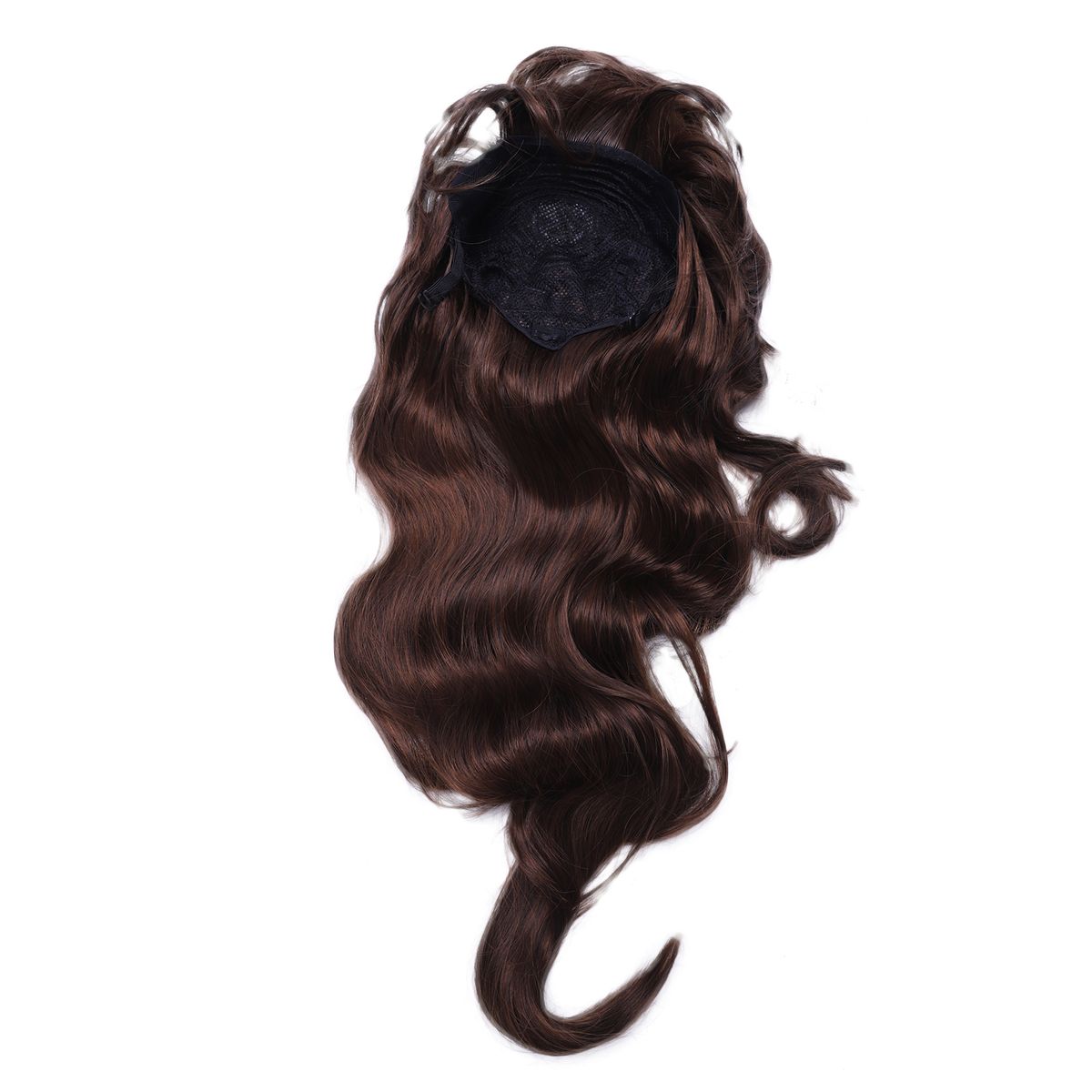 Womens Gis Fashion Wavy Cuy Long Hair Human Full Wigs Light