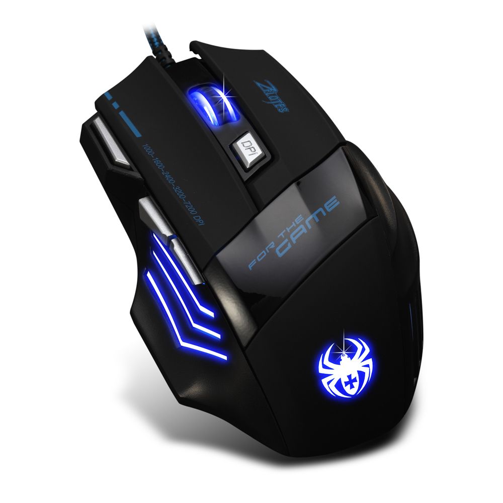 T-80 Gaming Mouse 7200 DPI Backlight Multi Color