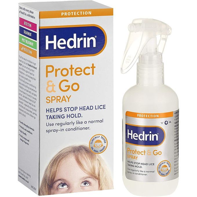 Protect And Go Spray, Head Lice Protection Treatment, - 120ml
