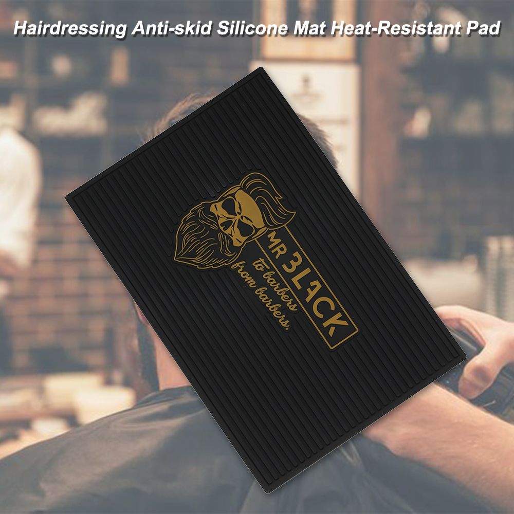 Hairdressing Anti-skid Silicone Mat Heat-Resistant Pad For