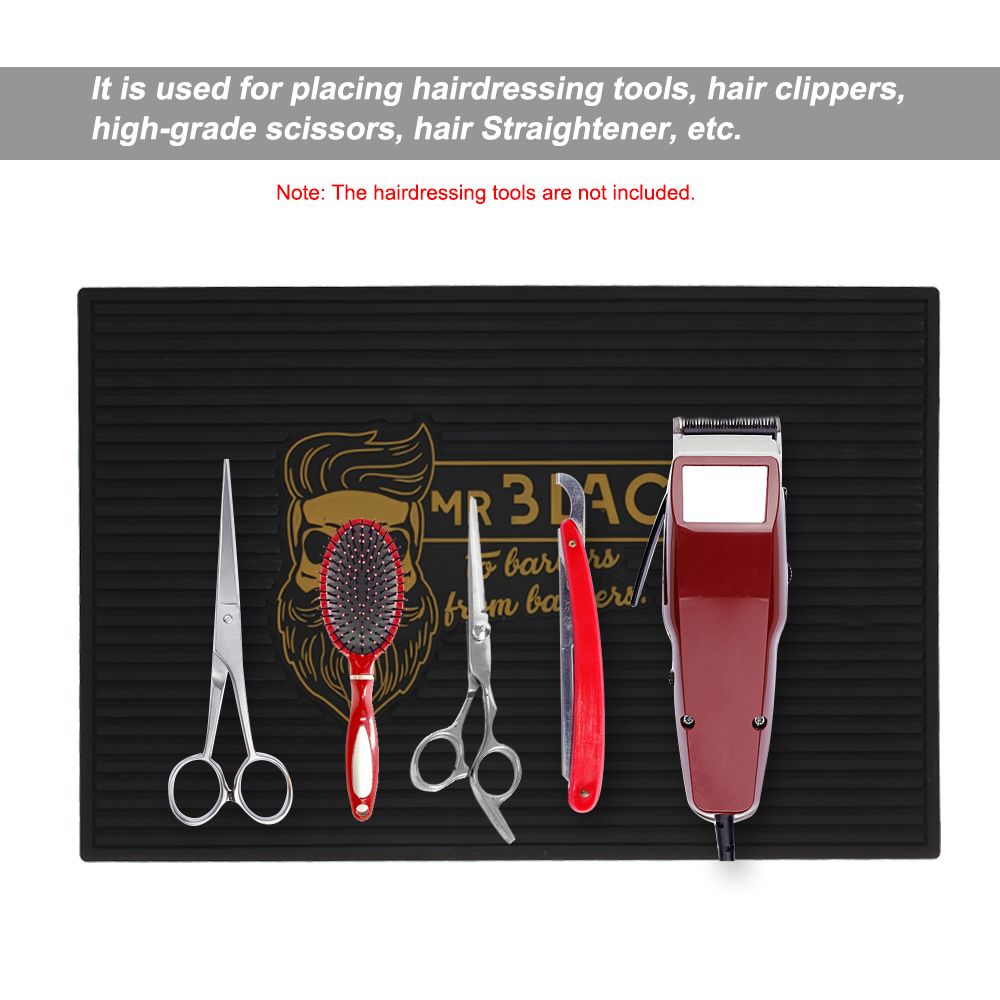 Hairdressing Anti-skid Silicone Mat Heat-Resistant Pad For
