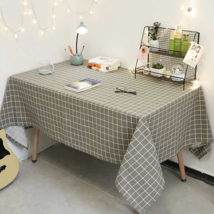 Square Checkered Tablecloth
