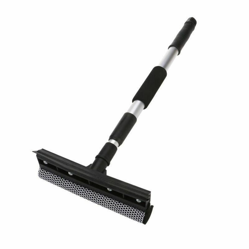 Stainless Steel Retractable Double-side Telescopic Brush Wiper Glass Tool Drop Cleaner Squeegee Shipping Cleaning Window Ro H9I7