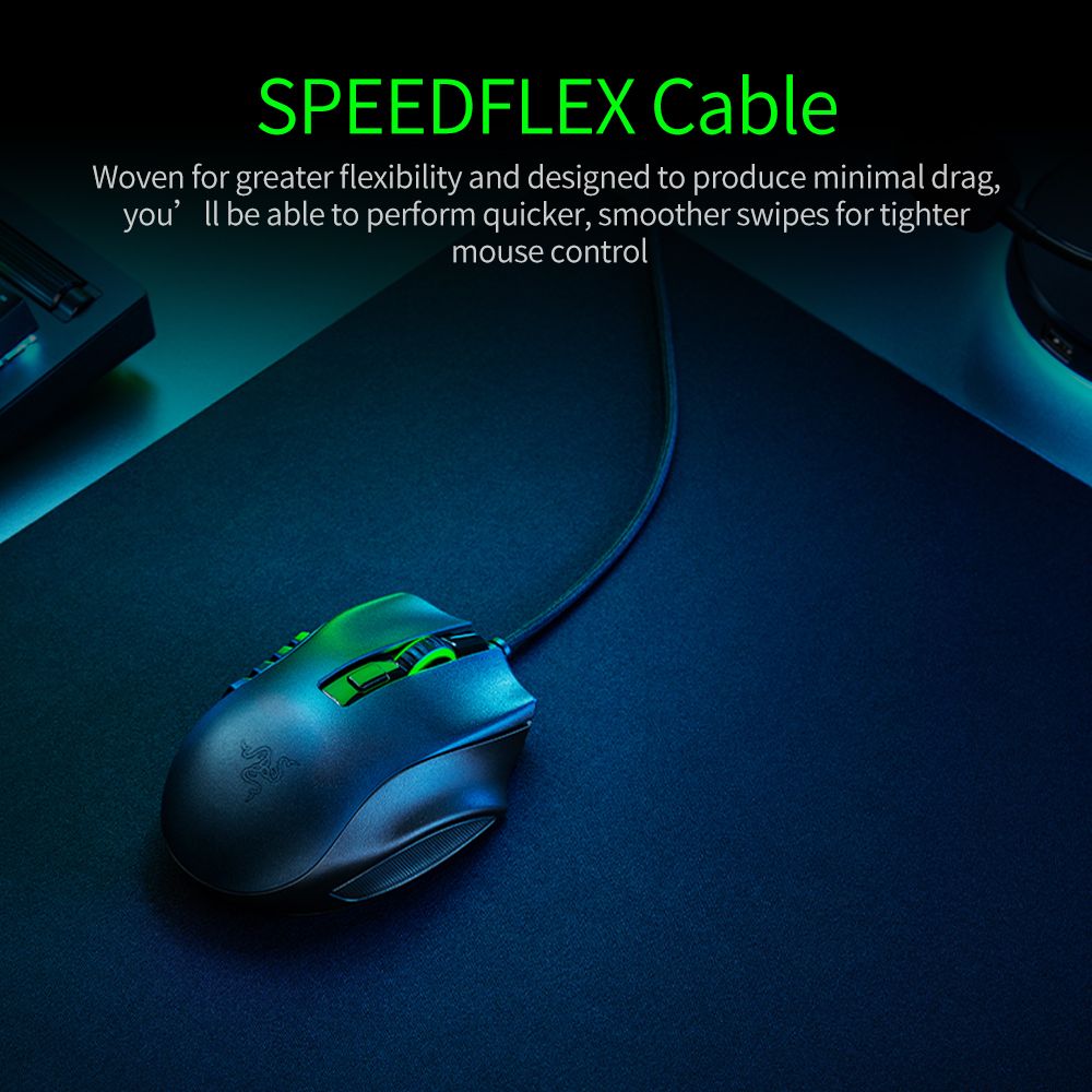 Naga X MMO Wired RGB Optical Gaming Mouse 2nd-gen