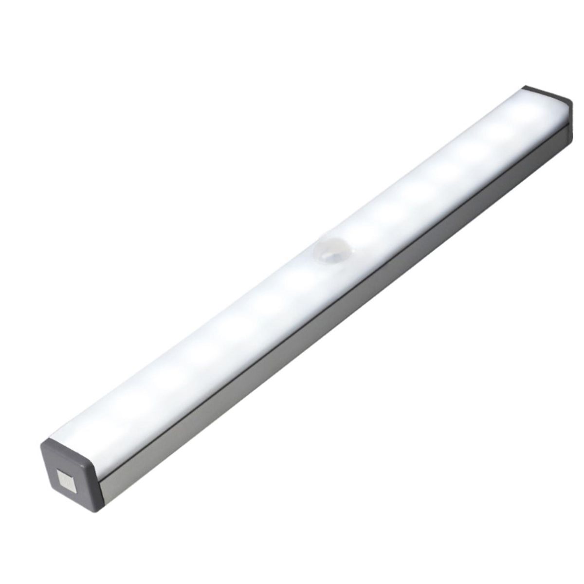 1 Set Closet Aisle Light Magnetic Motion Sensor LED Night Light with USB Cable