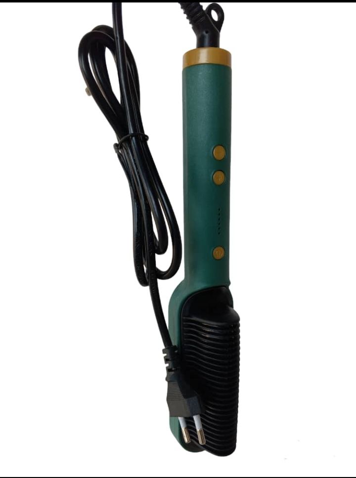 2-in-1 Hot-Air Hair Styling Comb Straightener Hair Brush