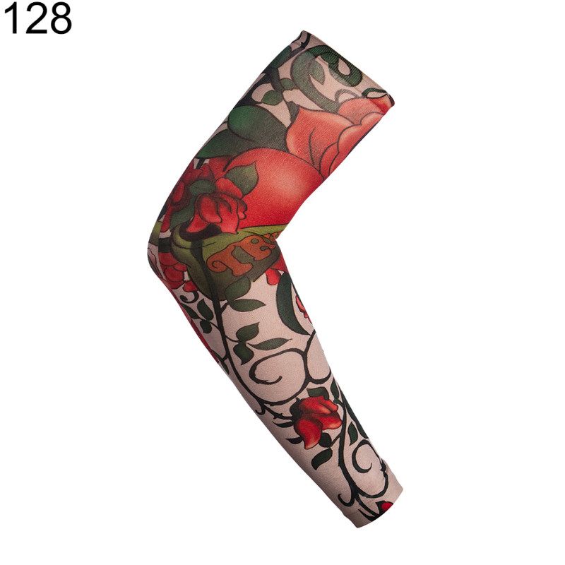 1Pc Outdoor Anti-sunlight Sport Tattoo Arm Sleeves-4#