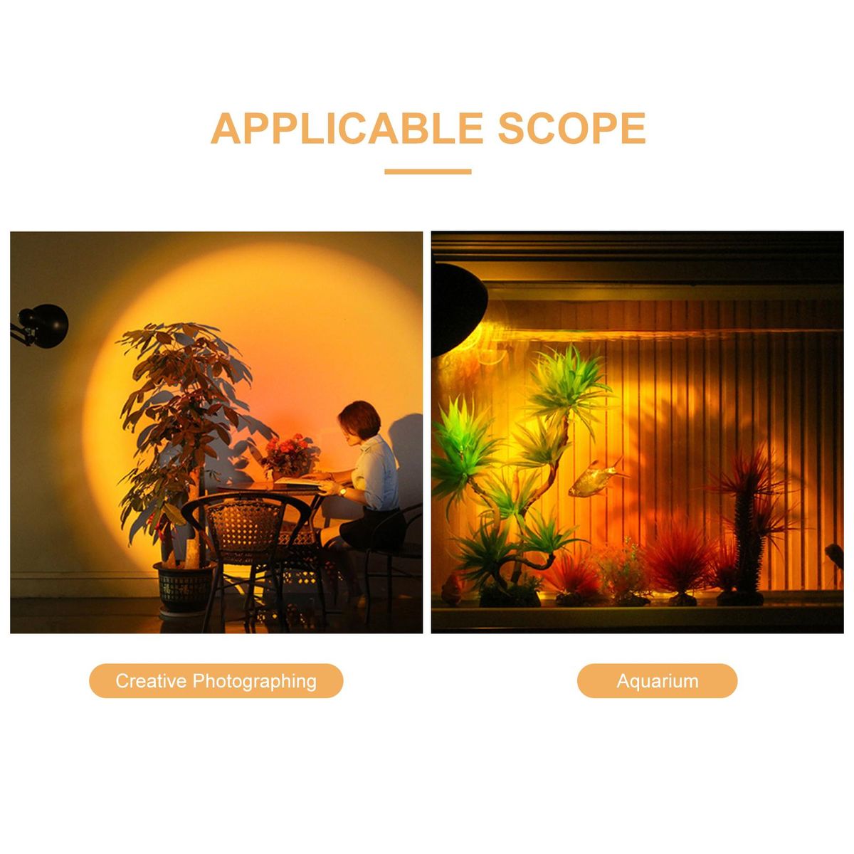 Sunset Lamp Projection Light Lamp Night Light Leds Lamp Romantic A-tmosphere Projector for Home Party Living Room Bedroom Decor