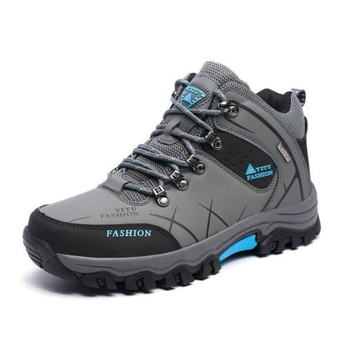 YT585188 Outdoor La E-up High-top Hiking Boots Sport Men's Shoes For  Limbing-gray