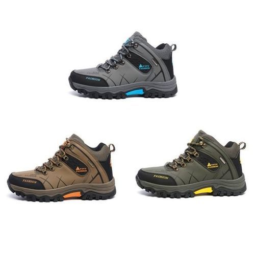 YT585188 Outdoor La E-up High-top Hiking Boots Sport Men's Shoes For  Limbing-gray