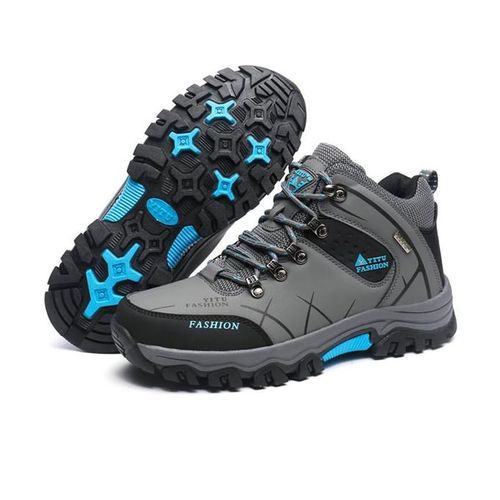 YT585188 Outdoor La E-up High-top Hiking Boots Sport Men's Shoes For  Limbing-gray