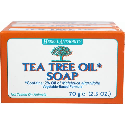 Tea Tree Oil Soap Herbal Authority - 3 Bars