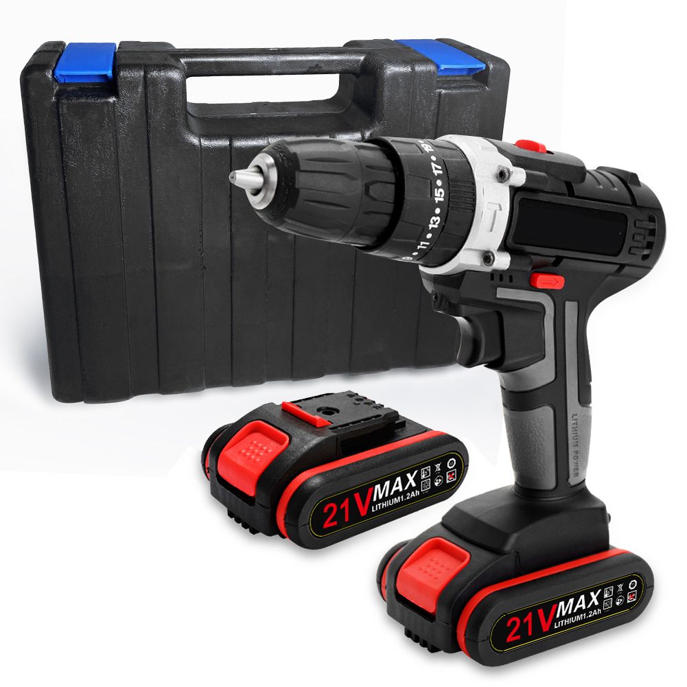 21V Multifunctional Impact Electric Cordless Drill