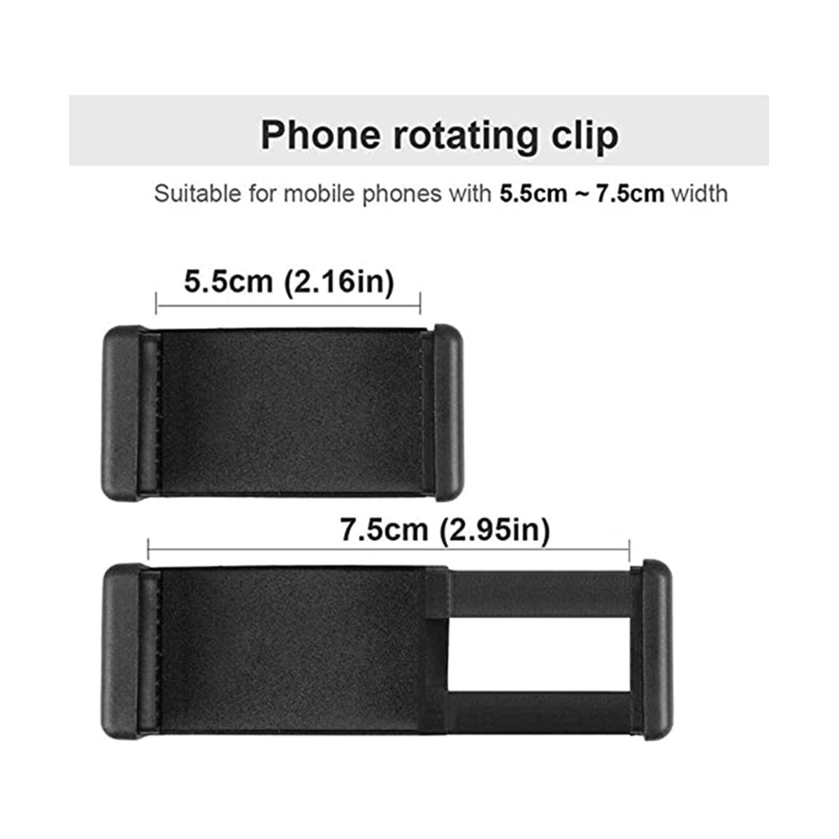 Guitar Phone Holder Rotatable Sheet Music Stand Guitar