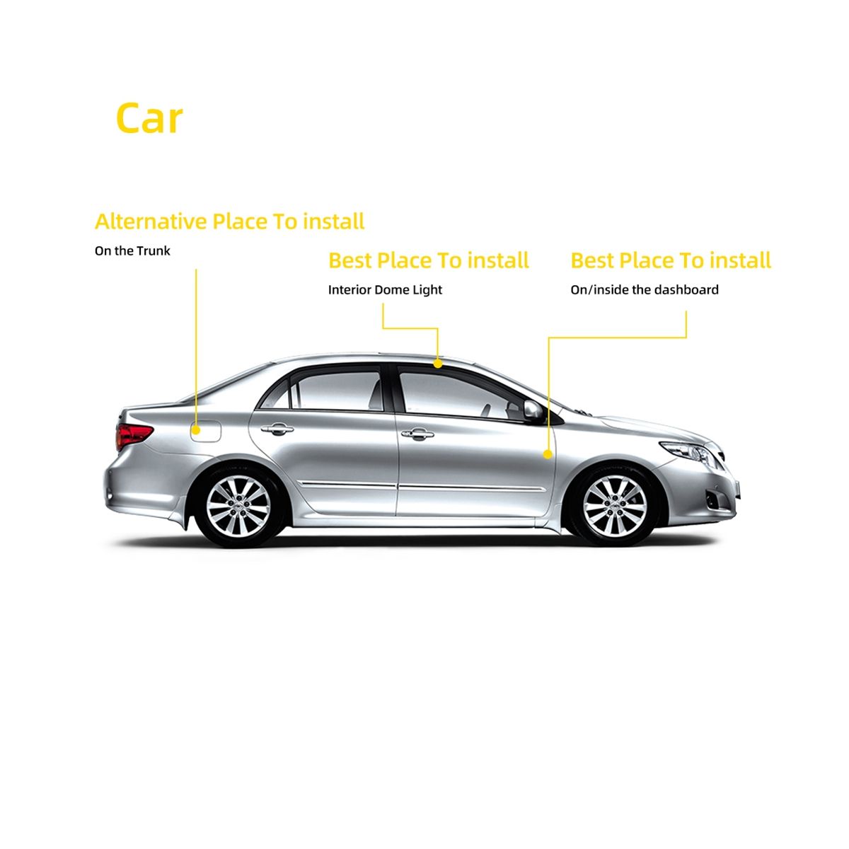 Vehicle GPS Tracker Mini GPS Vehicle Car Motorcycle Tracker Tracking Device Locator Easy Install GPSLBSAGPS