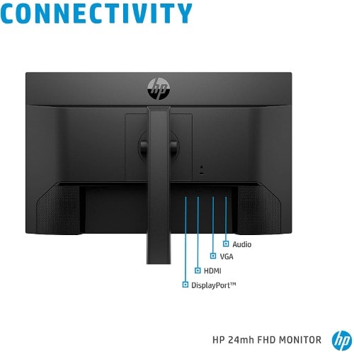 FHD Monitor Ips Display - Built-in Speakers & Vesa 24mh -24''