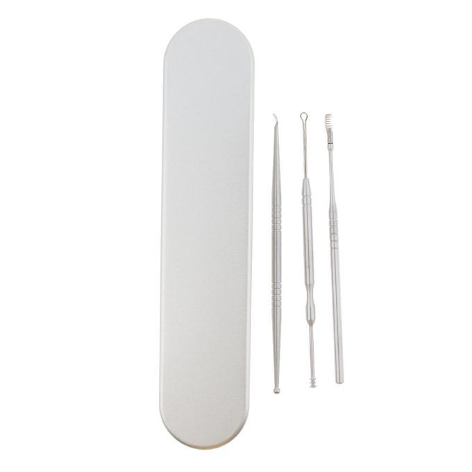 3 Pcs Ear  Removal Tool Cleaning Set With Storage Box Kids Adults