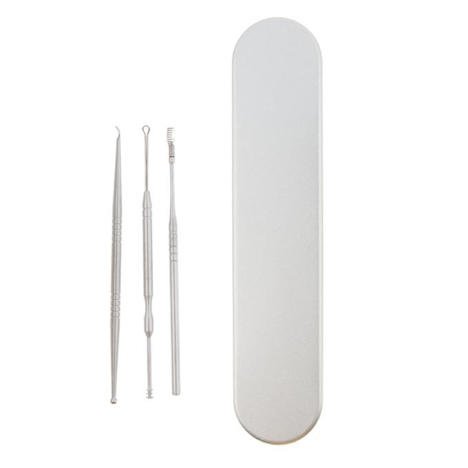 3 Pcs Ear  Removal Tool Cleaning Set With Storage Box Kids Adults