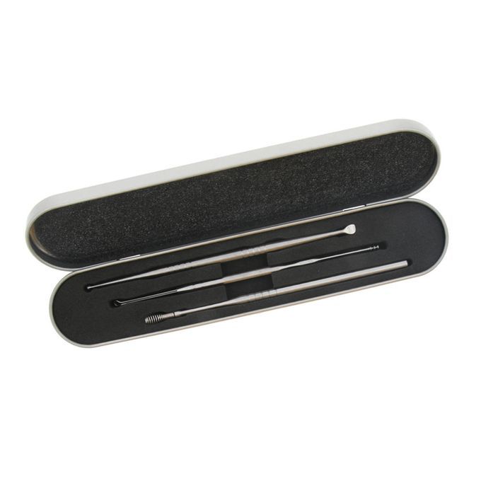 3 Pcs Ear  Removal Tool Cleaning Set With Storage Box Kids Adults